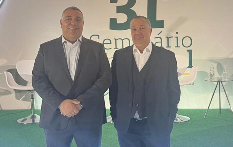 Fernando Bianchi e Agnaldo Leonel no 31º Seminário Nacional Unimed do Brasil